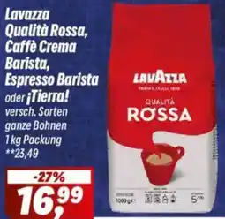 Simmel Lavazza Qualità Rossa, Caffè Crema Barista, Espresso Barista oder ¡Tierra! LAVAZZA Angebot