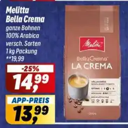 Simmel Melitta Bella Crema Angebot