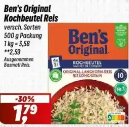 Simmel Ben's Original Kochbeutel Reis Angebot