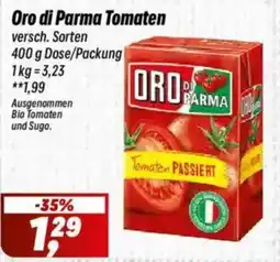 Simmel Oro di Parma Tomaten Angebot
