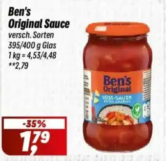 Simmel Ben's Original Sauce Angebot