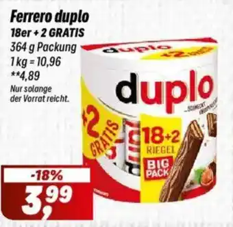 Simmel Ferrero duplo Angebot