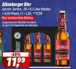 Simmel Altenburger Bier Angebot