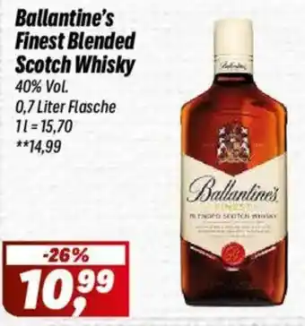 Simmel Ballantine's Finest Blended Scotch Whisky Angebot