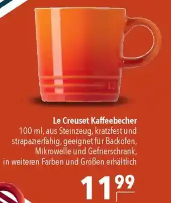 CITTI Markt Le Creuset Kaffeebecher Angebot