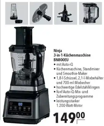 CITTI Markt Ninja 3-in-1-Küchenmaschine BN800EU Angebot
