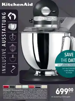 CITTI Markt KitchenAid Küchenmaschine Artisan 5KSM175 Angebot