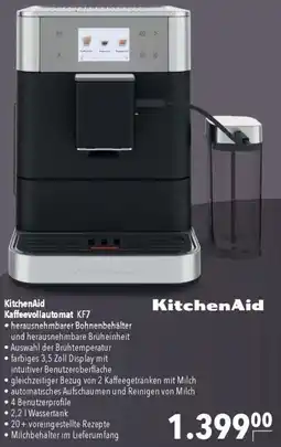 CITTI Markt KitchenAid Kaffeevollautomat KF7 Angebot