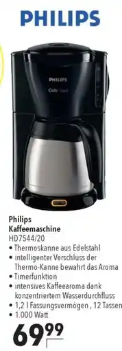 CITTI Markt Philips Kaffeemaschine HD7544/20 Angebot