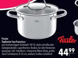 CITTI Markt Fissler Topfserie San Francisco Angebot