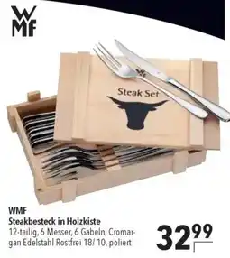 CITTI Markt WMF Steakbesteck in Holzkiste 12-teilig Angebot