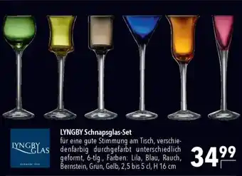 CITTI Markt LYNGBY Schnapsglas-Set Angebot
