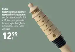CITTI Markt Räder Flaschenverschluss Mee- resrauschen Leuchtturm Angebot