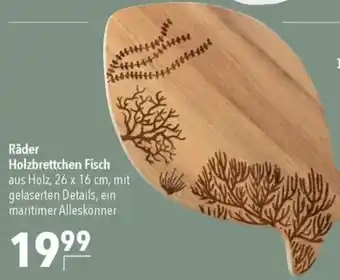 CITTI Markt Räder Holzbrettchen Fisch Angebot