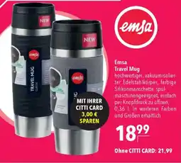 CITTI Markt Emsa Travel Mug Angebot