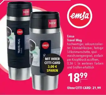 CITTI Markt Emsa Travel Mug Angebot