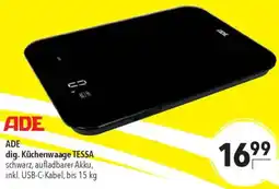 CITTI Markt ADE dig. Küchenwaage TESSA Angebot