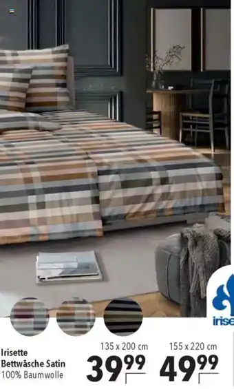 CITTI Markt Irisette Bettwäsche Satin 135x200 cm Angebot