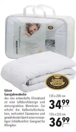 CITTI Markt Gözze Ganzjahresdecke 135x200 cm Angebot