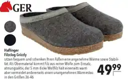 CITTI Markt Haflinger Filzclog Grizzly Angebot