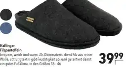 CITTI Markt Haflinger Filzpantoffeln Angebot