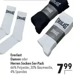 CITTI Markt Everlast Damen oder Herren Socken 5er-Pack Angebot