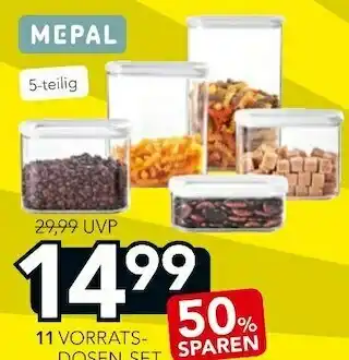 XXXLutz Mepal vorratsdosen-set modula Angebot