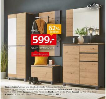 XXXLutz Voleo garderobenset Angebot