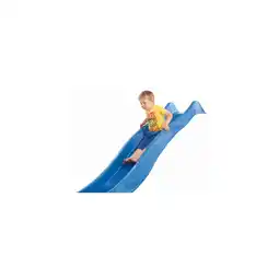 Netto Marken-Discount Karibu Wellenrutsche 2,5 m blau Spielrutsche Kinderrutsche Wasserrutsche Angebot