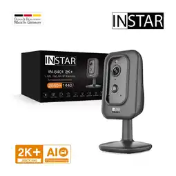 Netto Marken-Discount INSTAR IN-8401 2K+ Überwachungskamera Schwarz Angebot