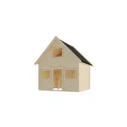 Netto Marken-Discount Karibu Spielhaus Kalle naturbelassen Angebot