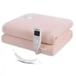 Netto Marken-Discount Zilan Elektrische Heizdecke mit Timer Wärmedecke 150x80cm beige Angebot
