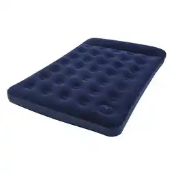 Netto Marken-Discount Bestway Pavillo Luftbett Blue Horizon Step mit interner Fußpumpe Double XL/Lo 191 x 137 x 28 cm Angebot