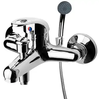 Netto Marken-Discount Zilan Bad-Armatur Badewannenarmatur mit Handbrause DIN Standard Angebot