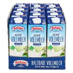 Netto Marken-Discount Hofgut H-Milch 3,5% 1 Liter, 12er Pack Angebot