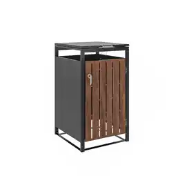 Netto Marken-Discount GreenYard Mülltonnenbox Mülltonnenverkleidung Stahl 120L dunkelgrau Angebot