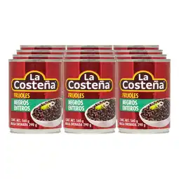 Netto Marken-Discount La Costena schwarze Bohnen ganz 560 g, 12er Pack Angebot