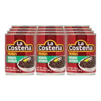 Netto Marken-Discount La Costena schwarze Bohnen ganz 560 g, 12er Pack Angebot