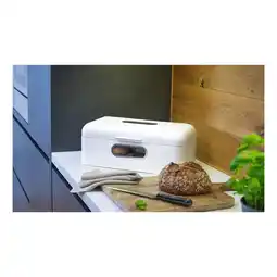 Netto Marken-Discount Retro-Brotkasten aus Metall big - weiß Angebot