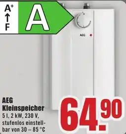 B1 Discount Baumarkt AEG Kleinspeicher Angebot