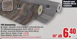 B1 Discount Baumarkt PVC-Bodenbelag Angebot