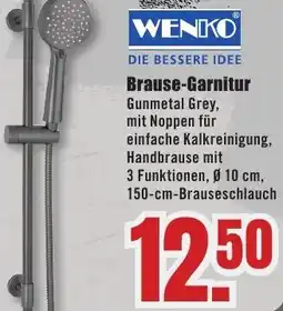 B1 Discount Baumarkt WENKO Brause-Garnitur Angebot