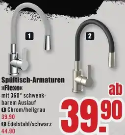 B1 Discount Baumarkt Spültisch-Armaturen Flexo Angebot