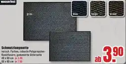 B1 Discount Baumarkt Schmutzfangmatte Angebot