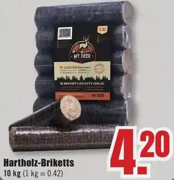 B1 Discount Baumarkt Hartholz-Briketts Angebot