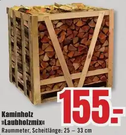 B1 Discount Baumarkt Kaminholz Laubholzmix Angebot