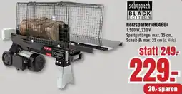 B1 Discount Baumarkt Scheppach Holzspalter HL460 Angebot