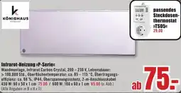 B1 Discount Baumarkt KÖNIGHAUS Infrarot-Heizung P-Serie Angebot