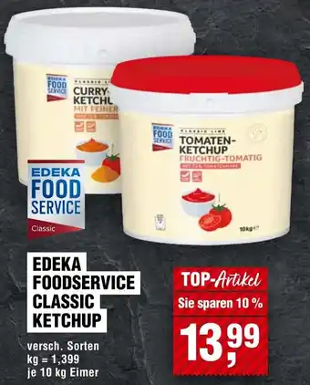 Handelshof Edeka foodservice classic ketchup Angebot