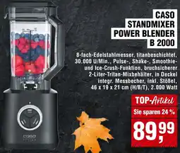 Handelshof Caso standmixer power blender b 2000 Angebot